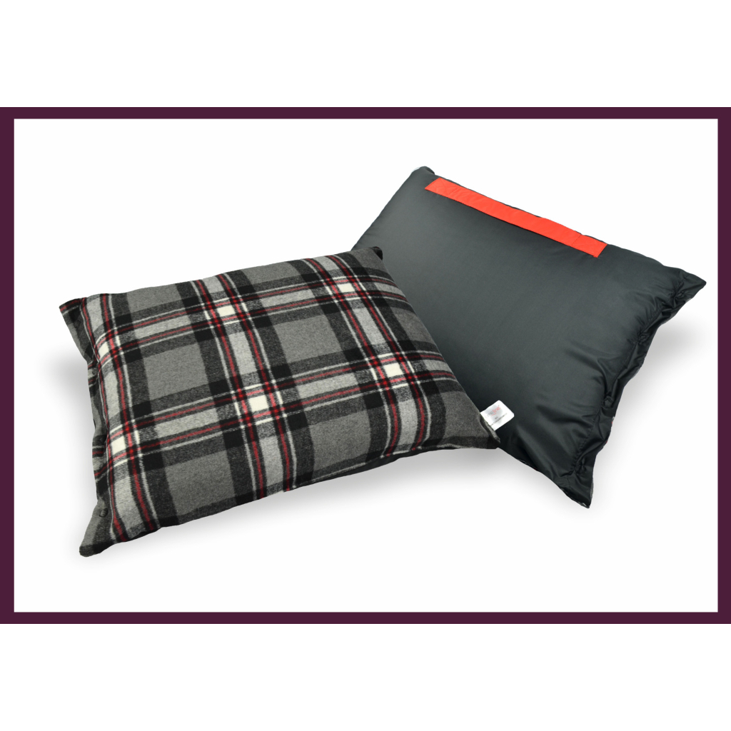 Плед Home Line 4 в 1 клітинка червона 140х190см (143567) - зображення 2