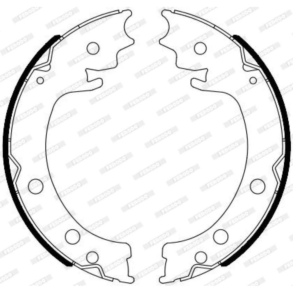 Гальмівні колодки FERODO FSB4116 - зображення 2