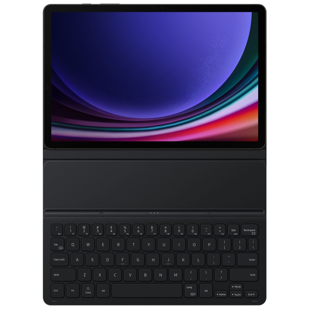 Чохол до планшета Samsung Samsung Tab S9 Book Cover Keyboard Slim Black (EF-DX710BBEGUA) - зображення 5