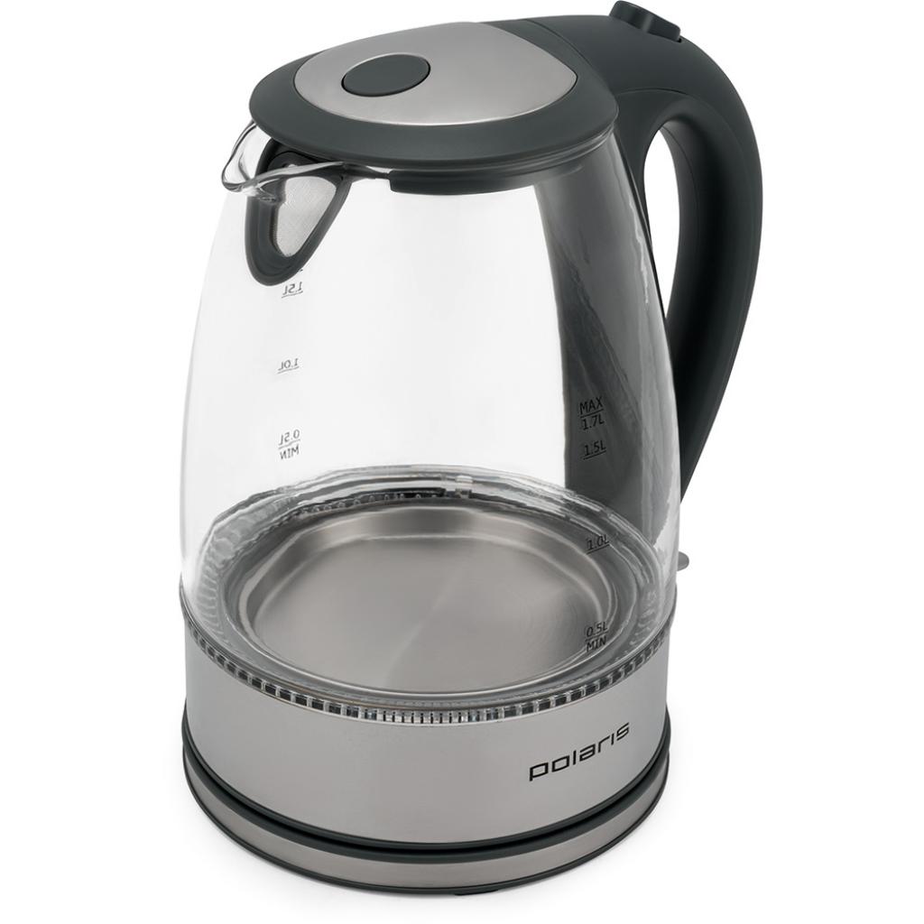 Електрочайник Polaris PWK 1719CGL Gray (PWK1719CGL Gray) - зображення 2