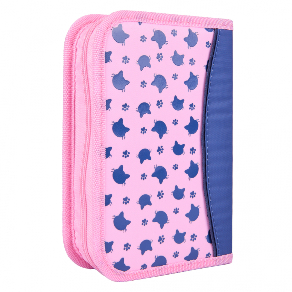 Пенал Yes Mewo-Meow HP-04 твердий одинарний з двома клапанами (533623) - зображення 2