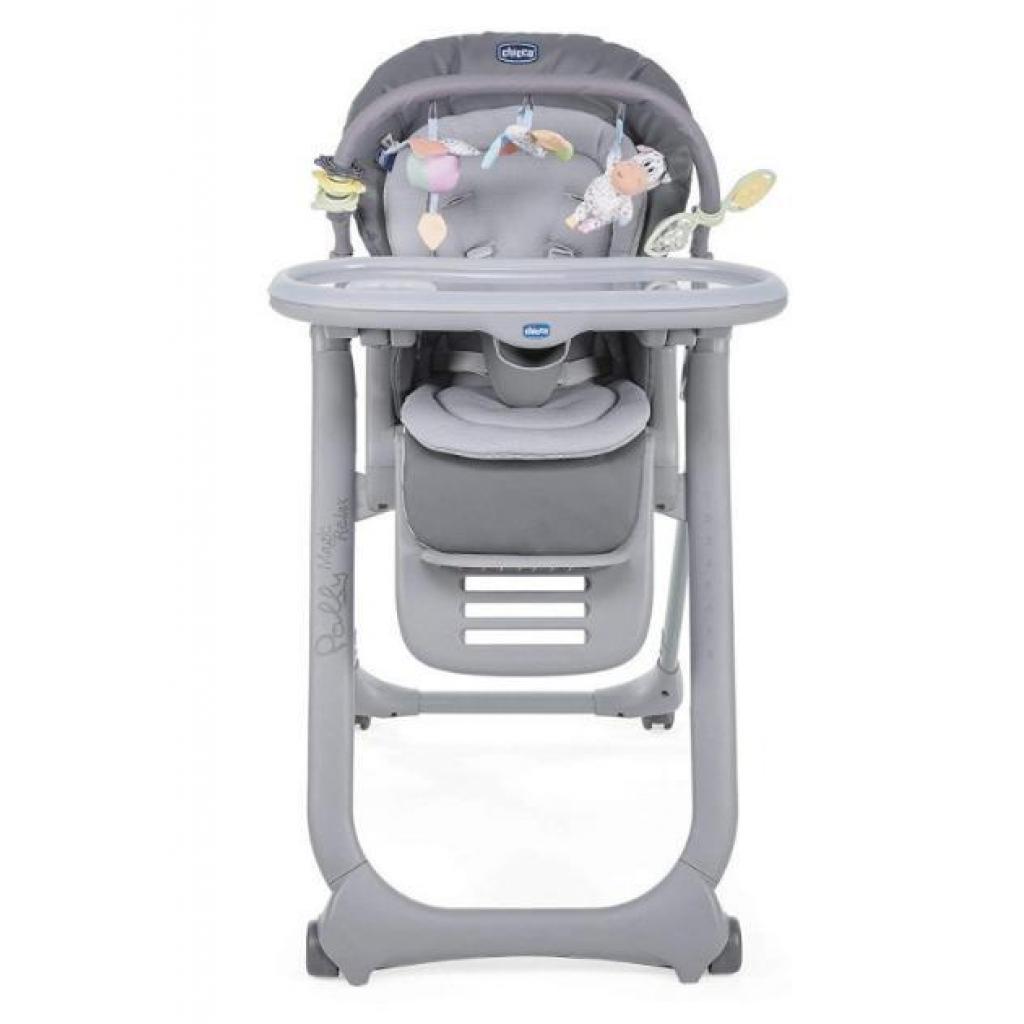 Стілець для годування Chicco Polly Magic RELAX сірий (79502.21) - изображение 4
