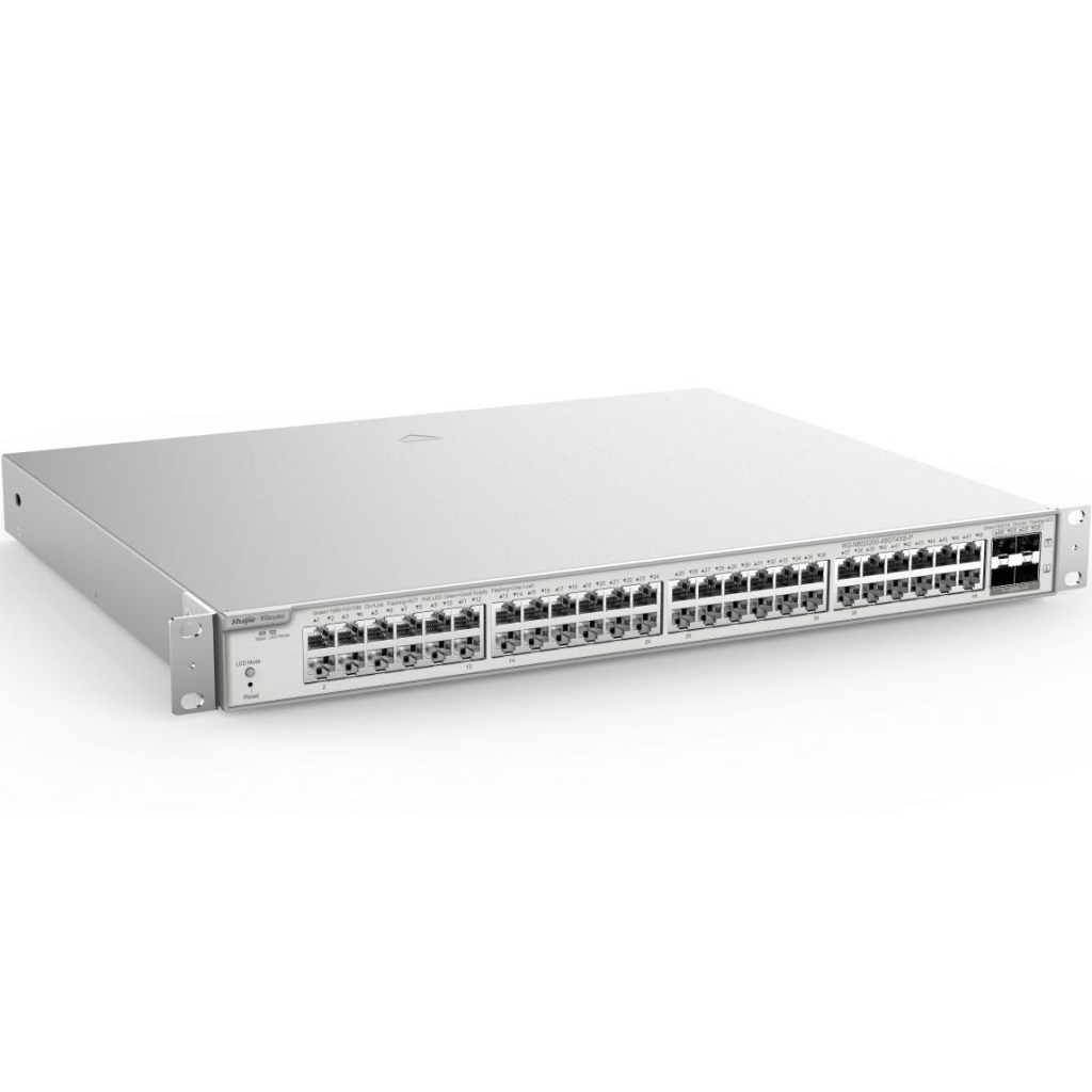 Комутатор мережевий Ruijie Networks RG-NBS3200-48GT4XS-P - зображення 3