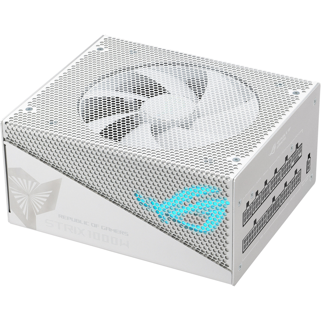 Блок живлення ASUS 1000W ROG Strix PCIE5 Gold Aura White Edition (90YE00P5-B0NA00) - зображення 1