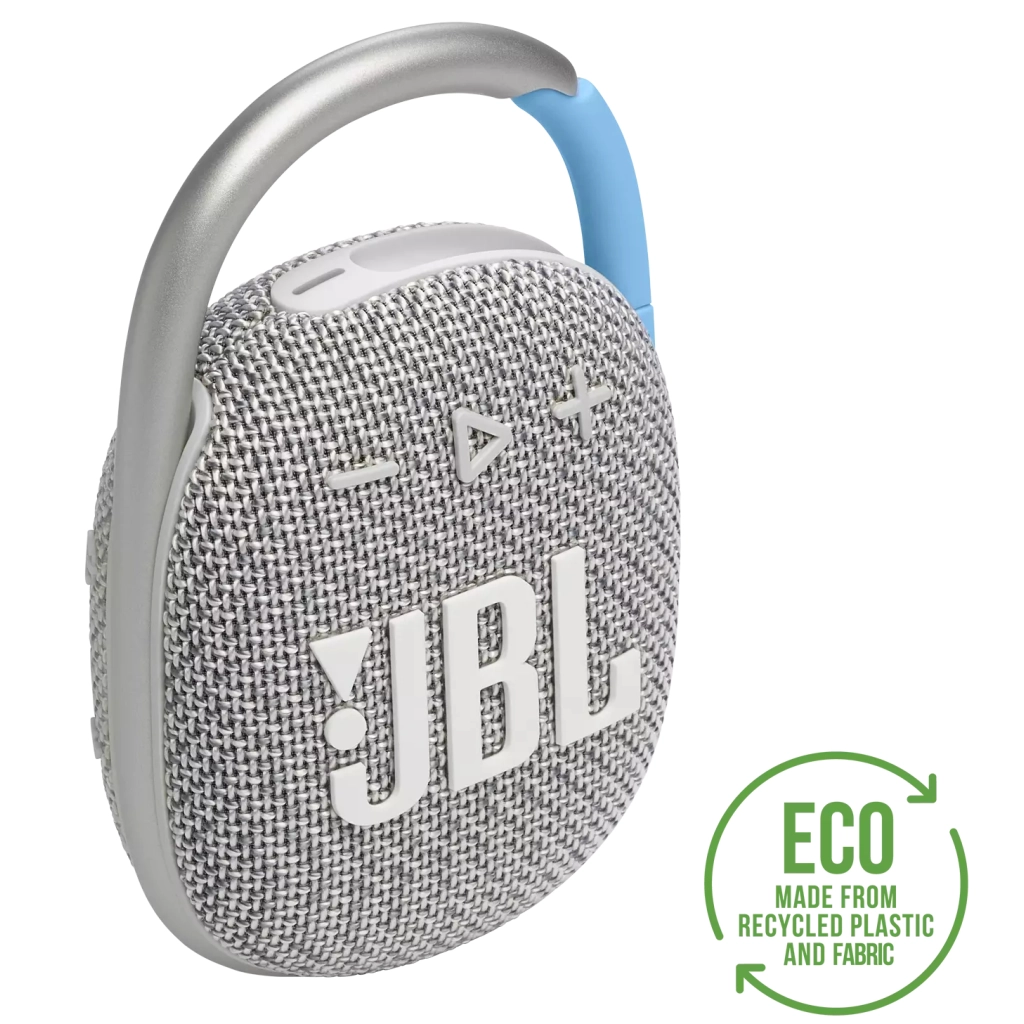 Акустична система JBL Clip 4 Eco White (JBLCLIP4ECOWHT) - зображення 1