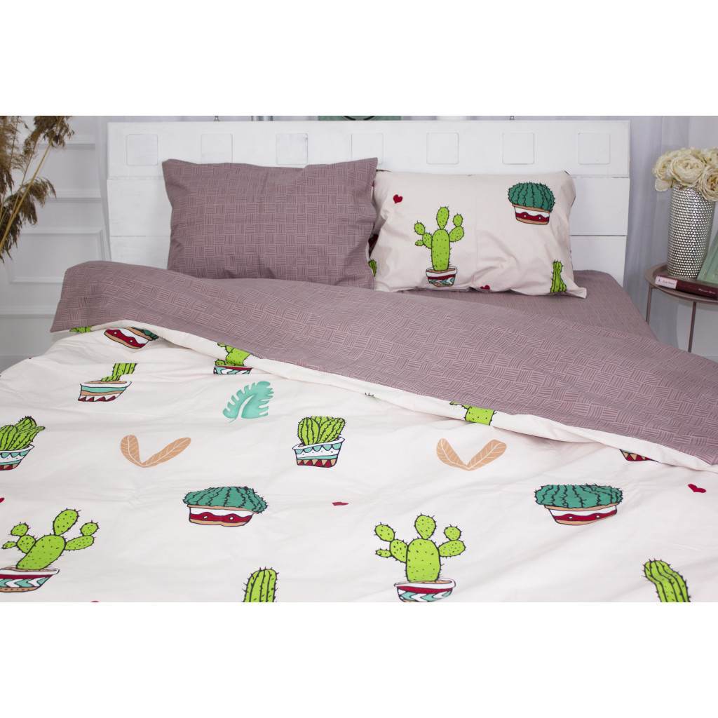 Постільна білизна MirSon Бязь Premium 17-0381 Nantes Сімейна (2200002741835) - зображення 2