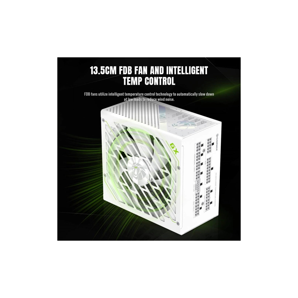Блок живлення Gamemax 1250W (GX PRO 1250G WH) - изображение 8
