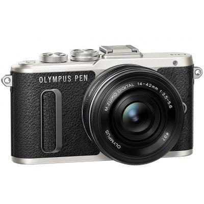 Цифровий фотоапарат Olympus E-PL8 14-42 mm Pancake Zoom Kit black (V205082BE000) - зображення 3