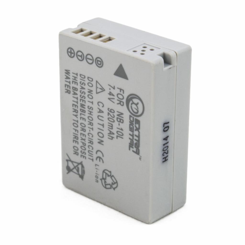 Акумулятор до фото/відео Extradigital Canon NB-10L (BDC2433) - зображення 3