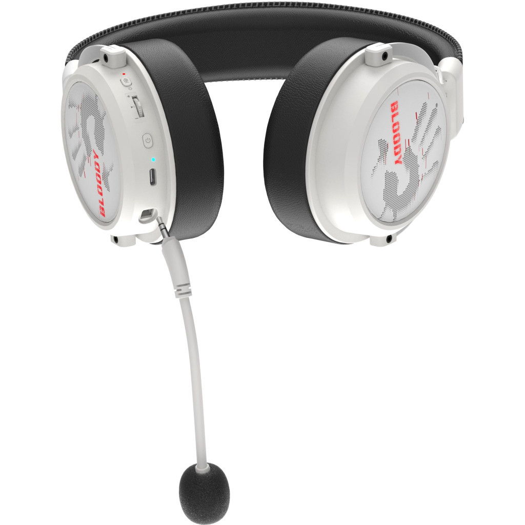 Навушники A4Tech Bloody MR590 Sport White (4711421996082) - зображення 7
