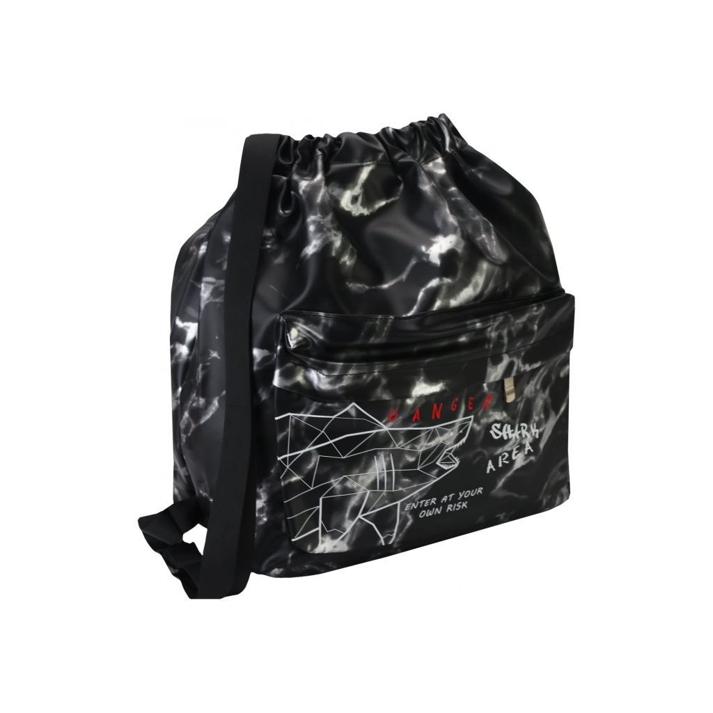 Сумка для взуття Cool For School Чорна з кишенею (CF87314) - зображення 1