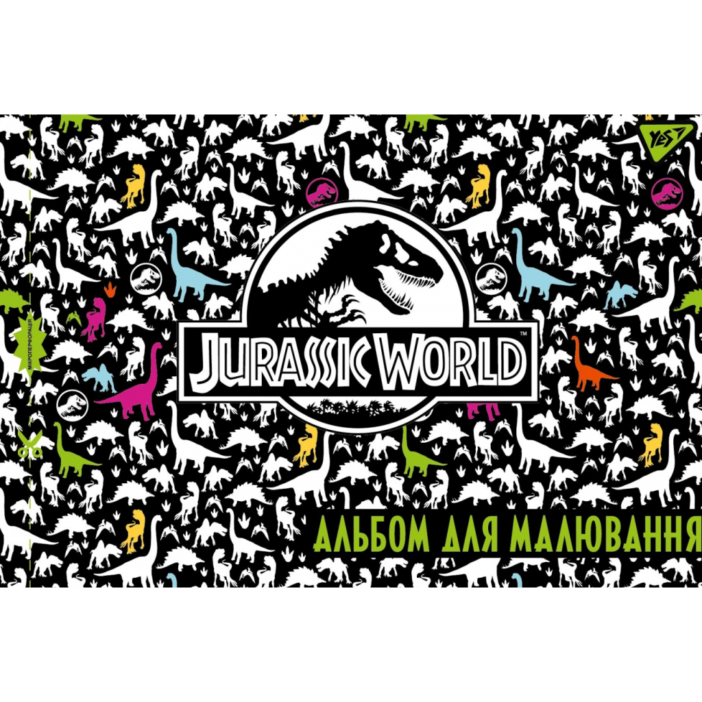 Альбом для малювання Yes А4 скоба, з перфорацією, 28 аркушів (130486) - зображення 2