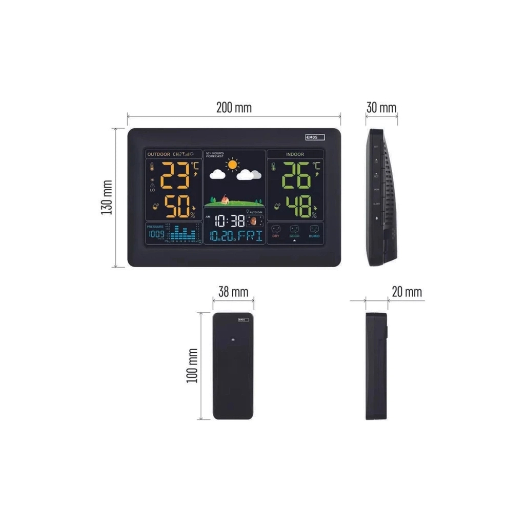 Метеостанція EMOS E0387 - зображення 10