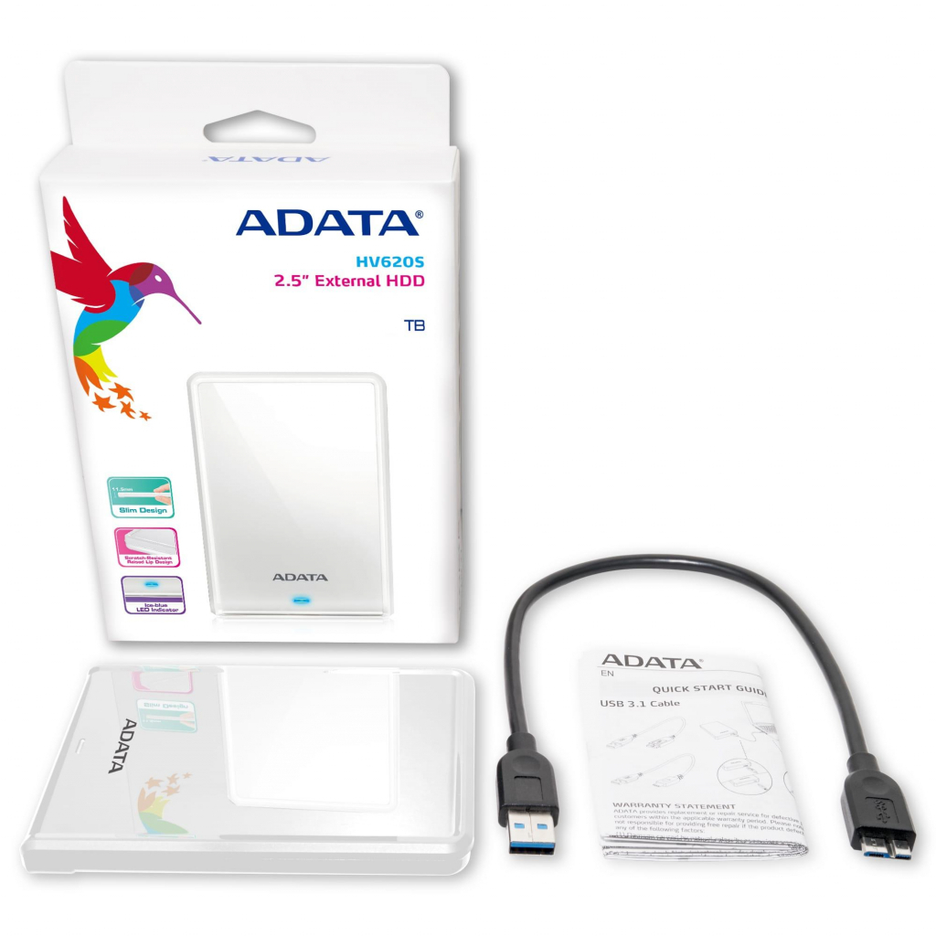 Зовнішній жорсткий диск 2.5" 4TB ADATA (AHV620S-4TU31-CWH) - зображення 6