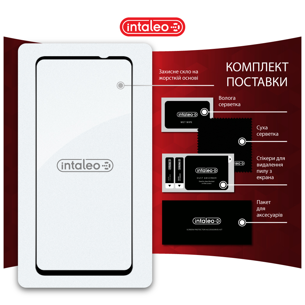 Скло захисне Intaleo Full Glue Realme 13 5G Black (1283126607585) - зображення 8