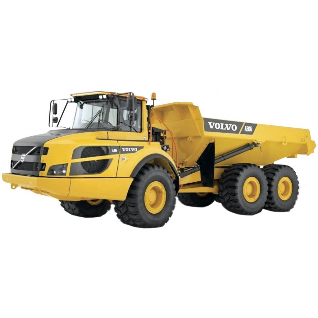 Спецтехніка Bburago Самоскид Volvo A25G серії Construction (18-32085) - зображення 1