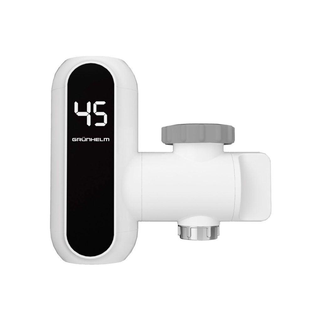 Проточний водонагрівач Grunhelm EWH-1X-3QC-LED - зображення 1