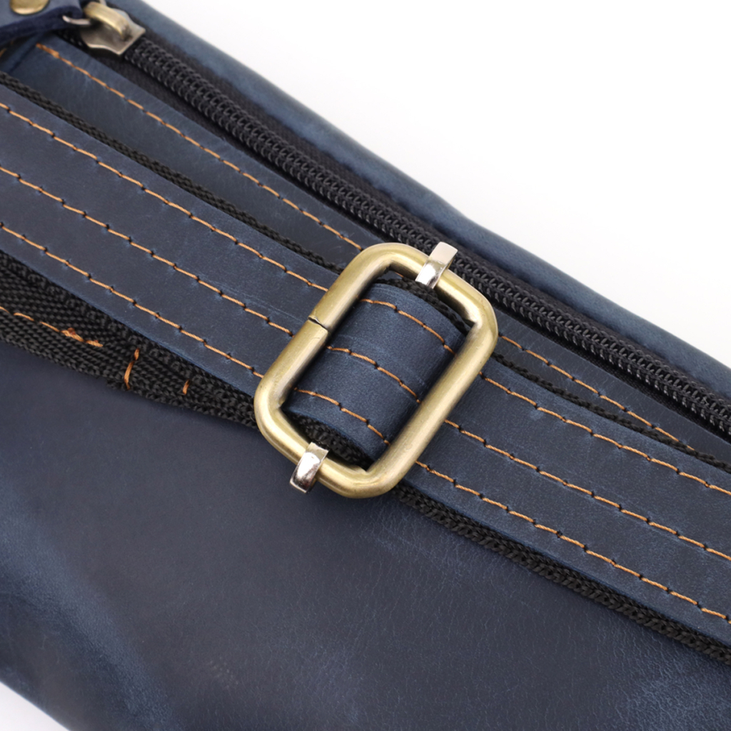 Сумка Shvigel З натуральної шкіри Синя (23123) - зображення 5