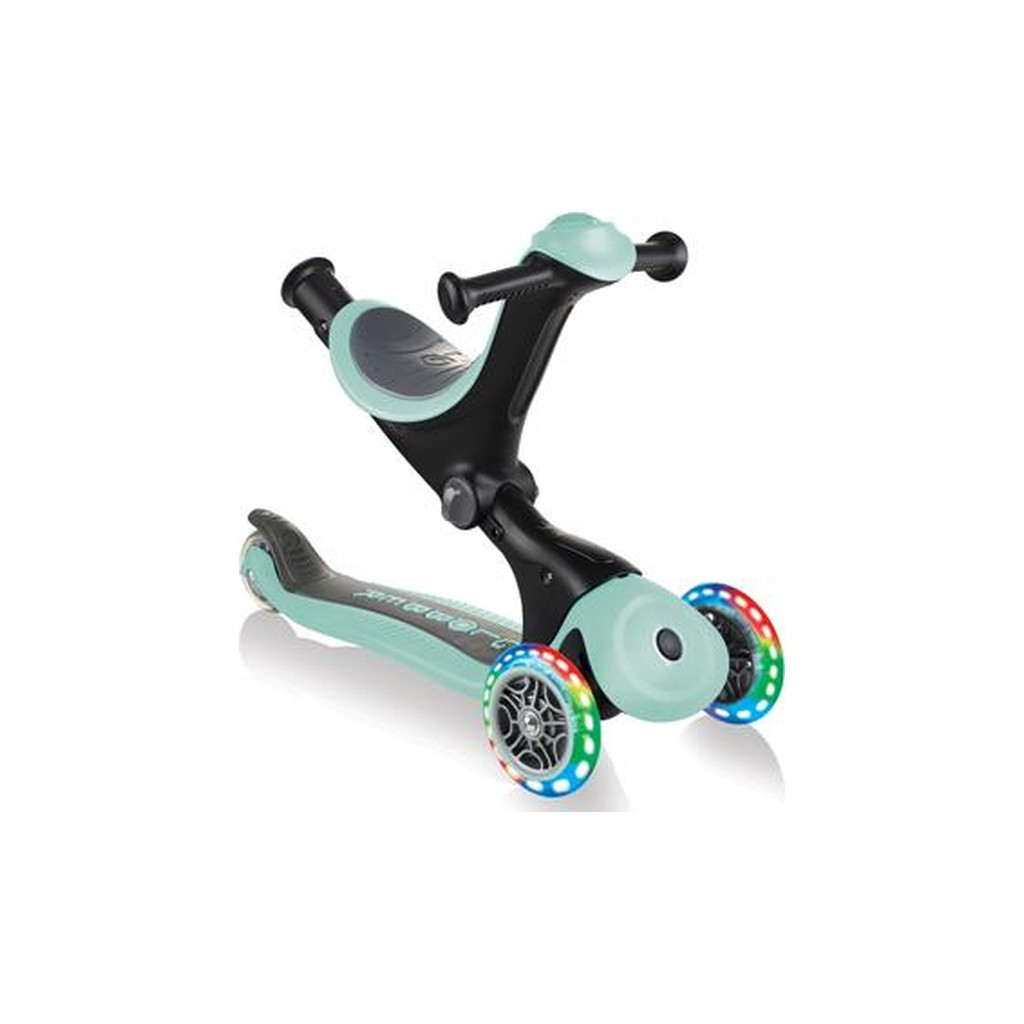 Самокат Globber Go Up Deluxe Lights 5 в 1 Led м'ятний (646-206) - зображення 3