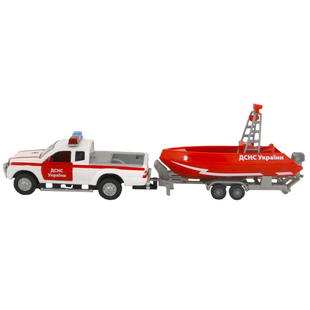 Спецтехніка Технопарк Водна служба порятунку зі світлом, звук (SL767WB-SB-PV) - зображення 2