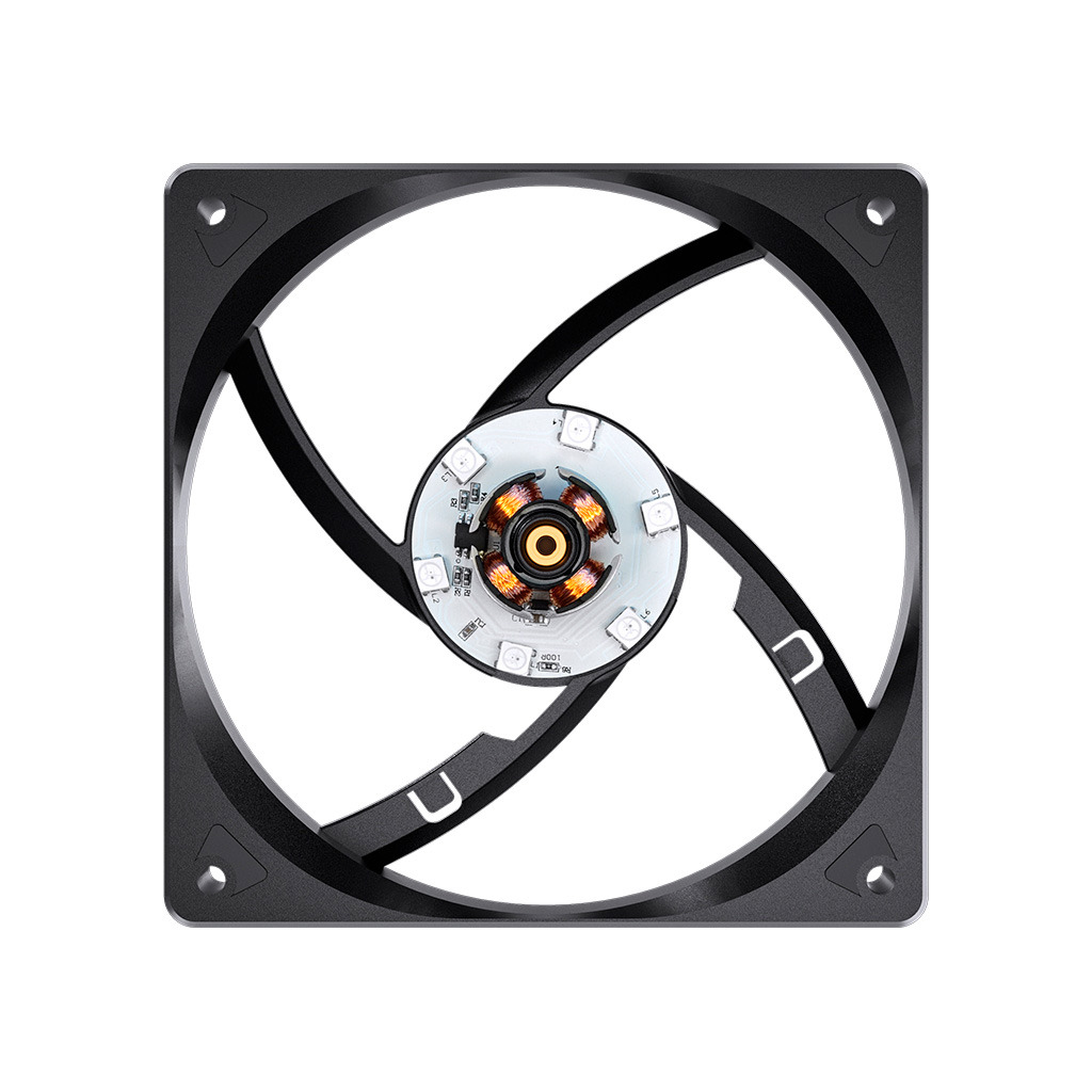 Кулер до корпусу JONSBO SL-120B Black - зображення 10