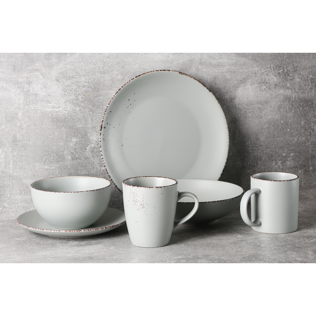 Тарілка Ardesto Lucca Dessert 19 см Illusion Blue (AR2919BMC) - зображення 2