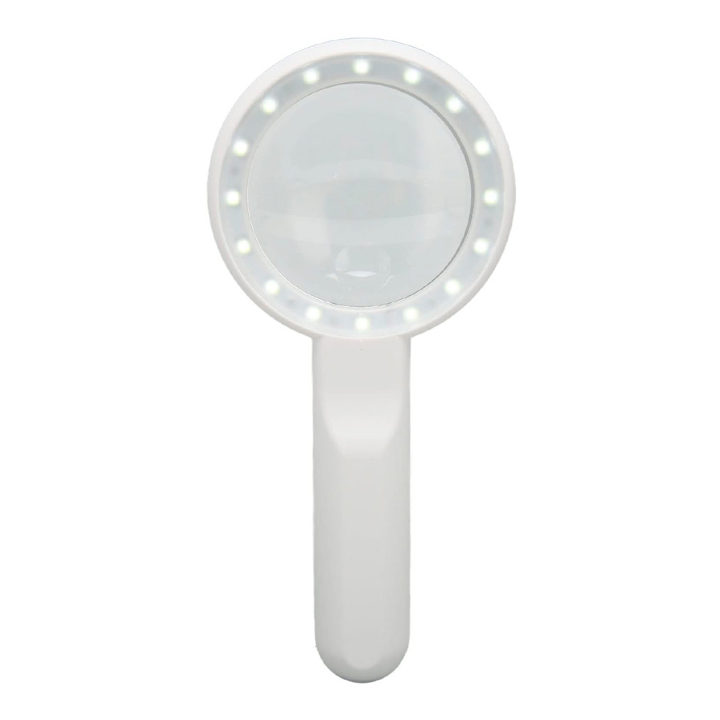 Лупа Voltronic з підсвічуванням YT6516C, діаметр 65мм, Х6, 16Led (YT6516C) - picture 4