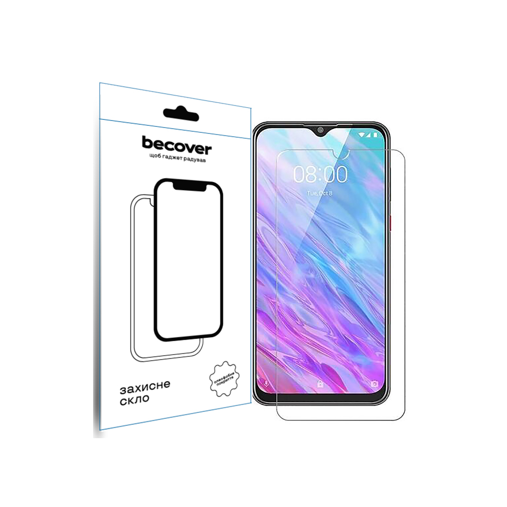 Скло захисне BeCover ZTE Blade L220 3D Crystal Clear Glass (709759) - зображення 1