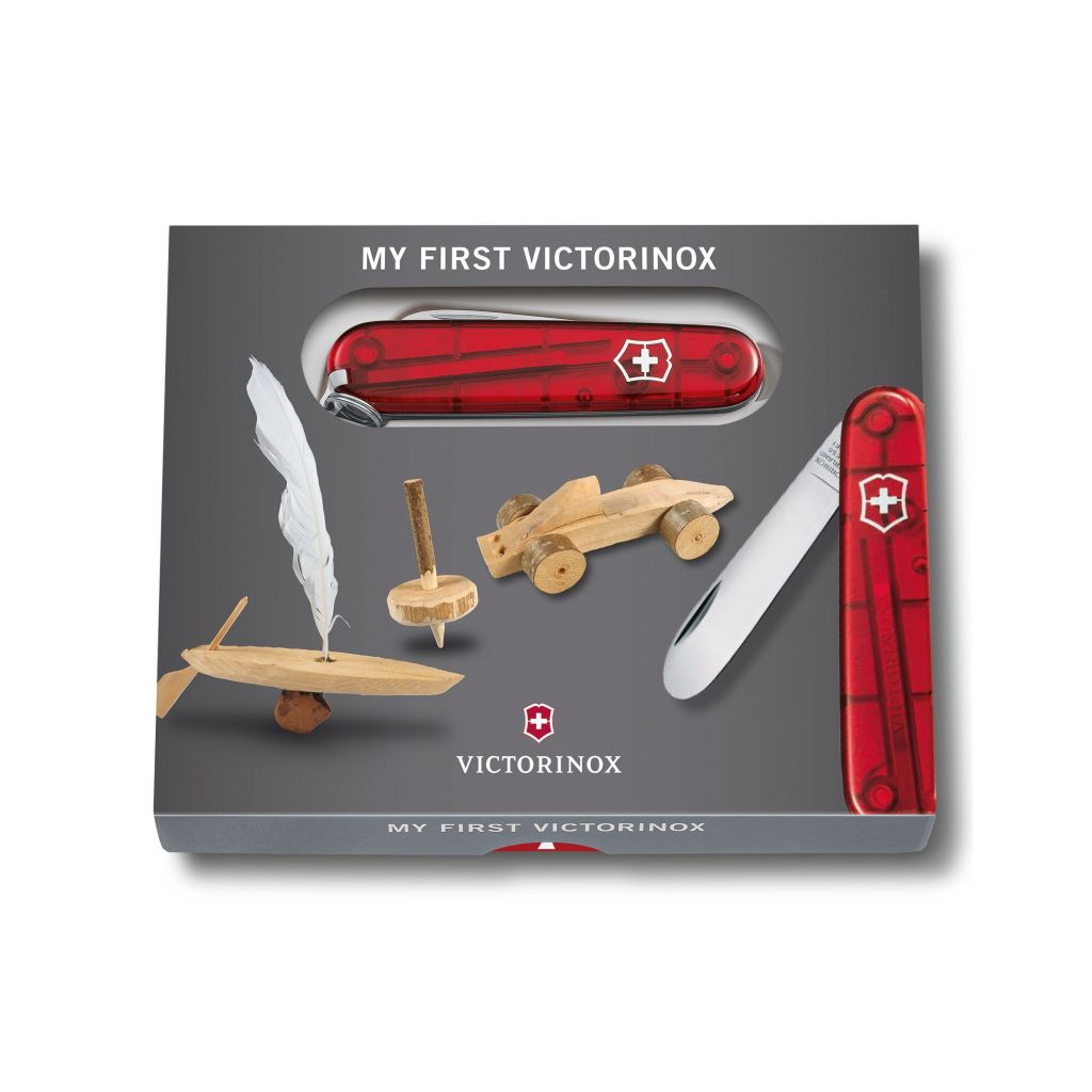 Ніж Victorinox My First Transparent Red (0.2373.T) - зображення 6