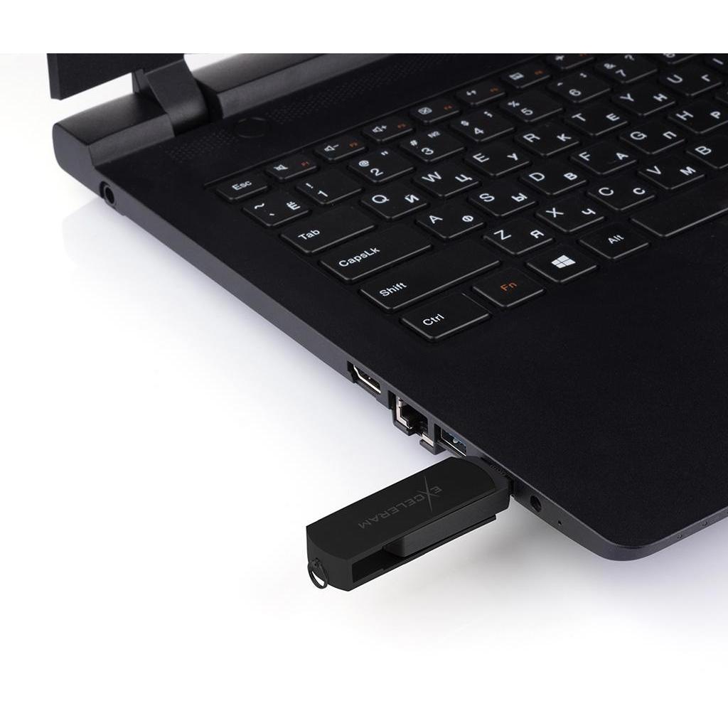 USB флеш накопичувач eXceleram 128GB P2 Series Black/Black USB 3.1 Gen 1 (EXP2U3BB128) - зображення 7