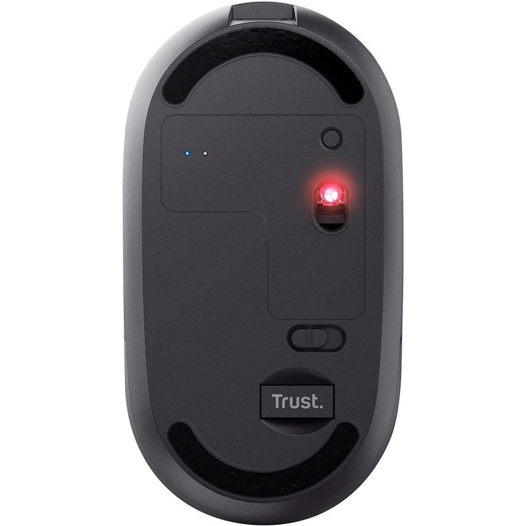 Мишка Trust Puck Wireless/Bluetooth Silent Black (24059) - зображення 5