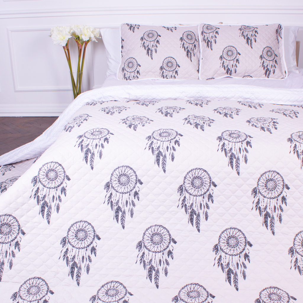 Покривало MirSon набір Color Fun Line №7020 Melody 150х210 + наволочка 50х70 (2200005375259) - зображення 1