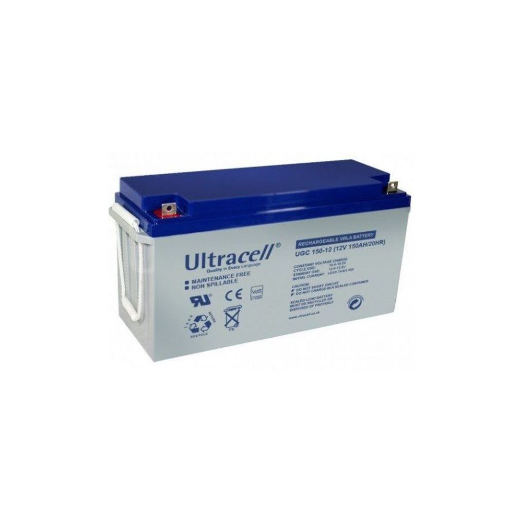Батарея до ДБЖ Ultracell 12V-150Ah, GEL (UCG150-12) - зображення 1