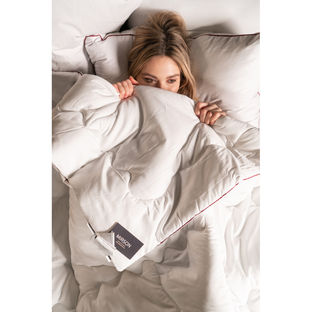 Ковдра MirSon вовняна Deluxe Italy Hand Made 165 демі 155x215 см (2200000460196) - зображення 2