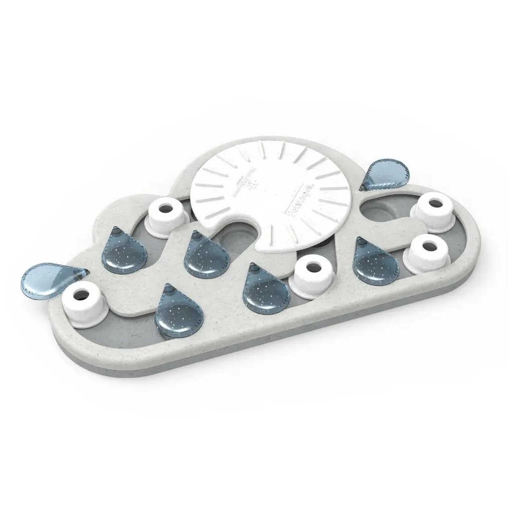 Іграшка для котів Outward Hound Petstages Головоломка Краплі дощу сіра (0700603695817) - изображение 1