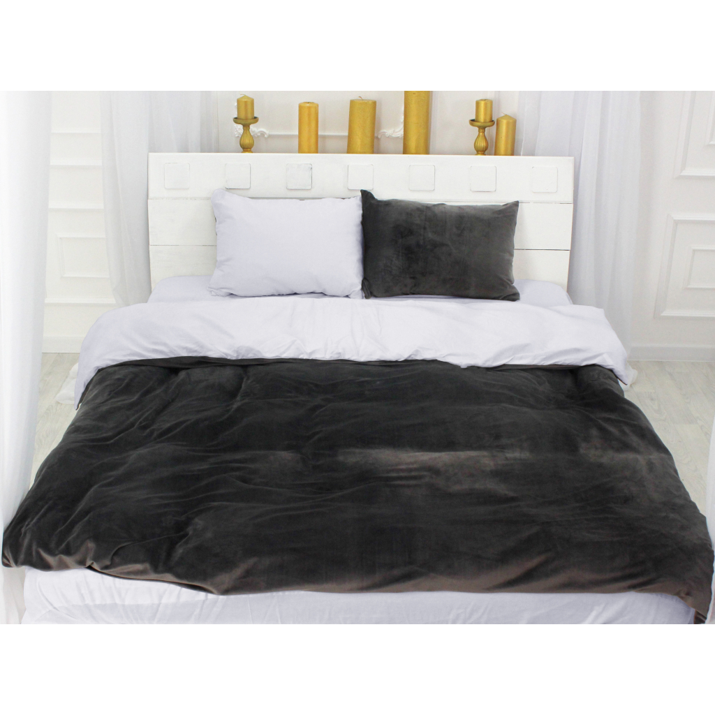 Постільна білизна MirSon Велюр Winter Terry 28-0031 Bellis King Size (2200004020846) - изображение 3