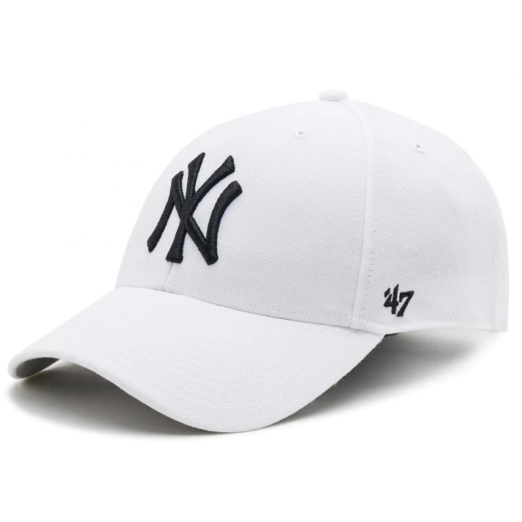 Кепка 47 Brand New York Yankees B-MVP17WBV-WHF білий, сірий (190182642836) - зображення 1