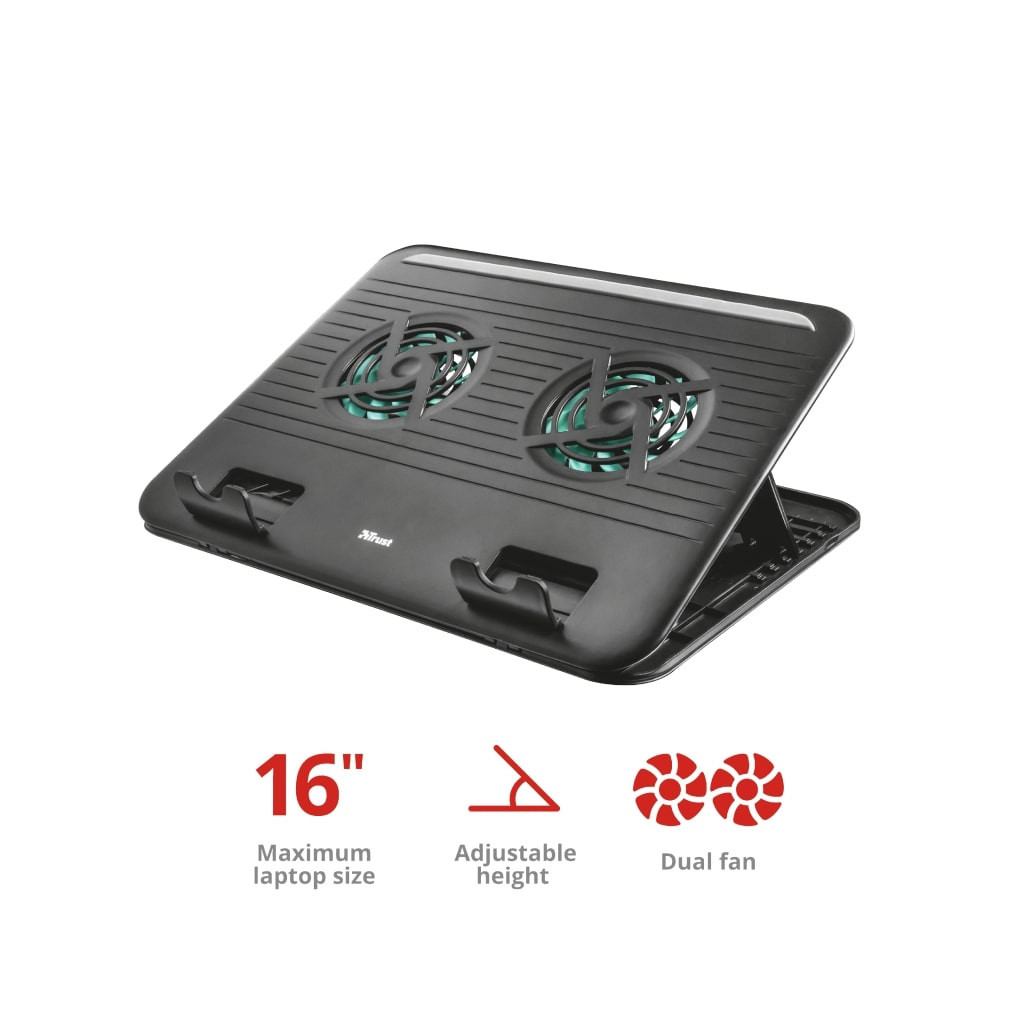 Підставка до ноутбука Trust Cyclone (16") Black (17866_TRUST) - зображення 7