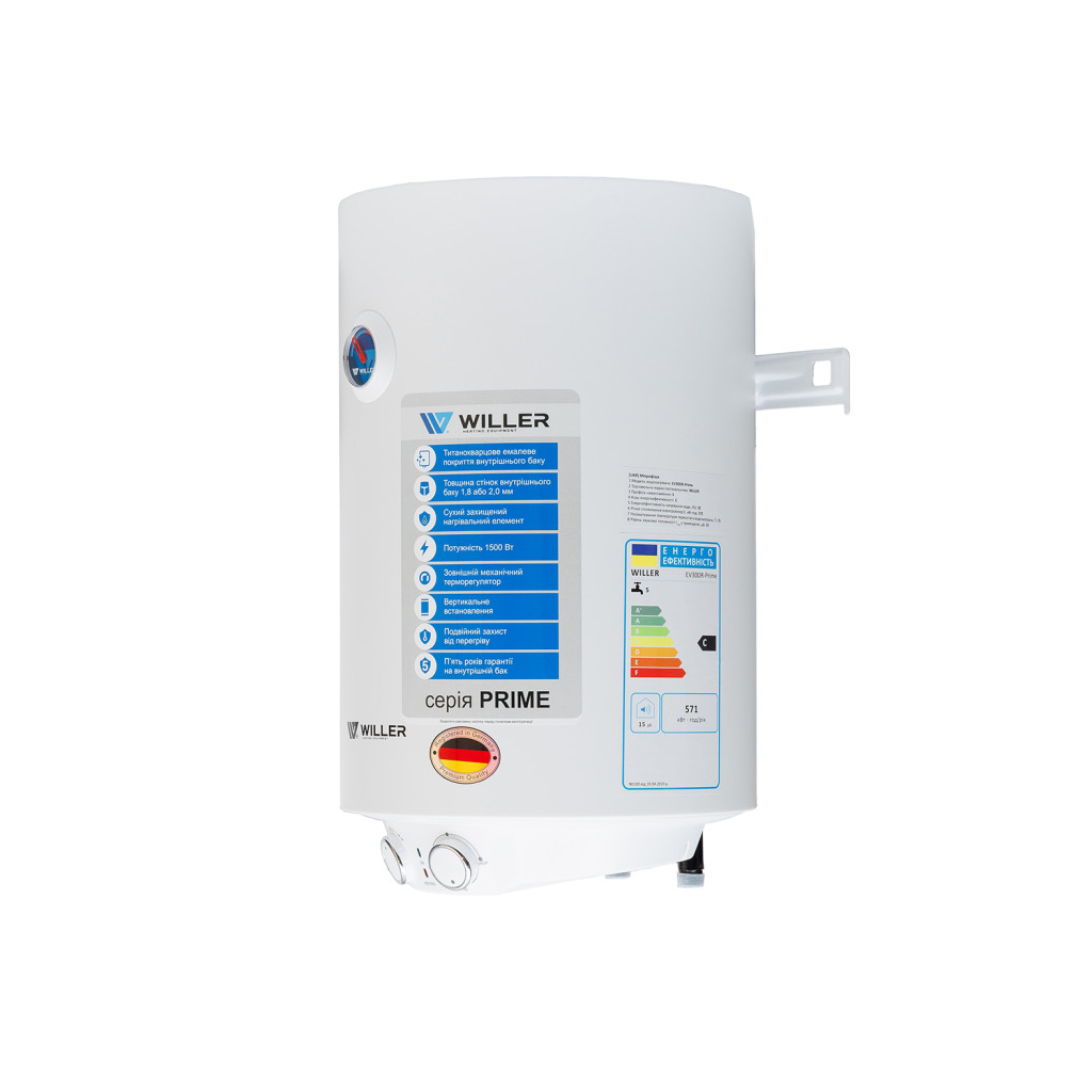 Бойлер Willer EV50DR-Prime - зображення 3