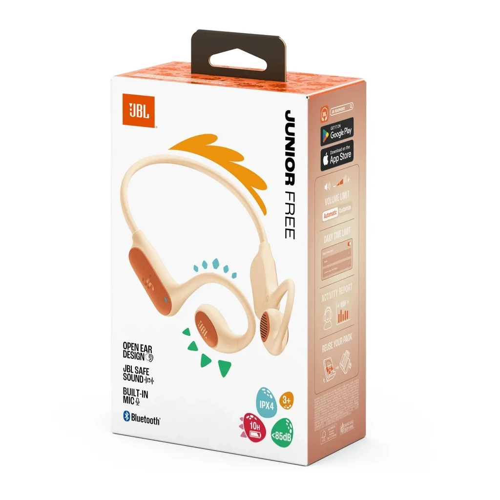 Навушники JBL Junior Free Peachy (JBLJRFREEPEA) - зображення 8