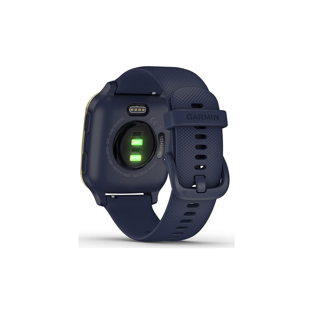 Смарт-годинник Garmin Venu Sq, Music, Navy/Light Gold (010-02426-12) - зображення 5