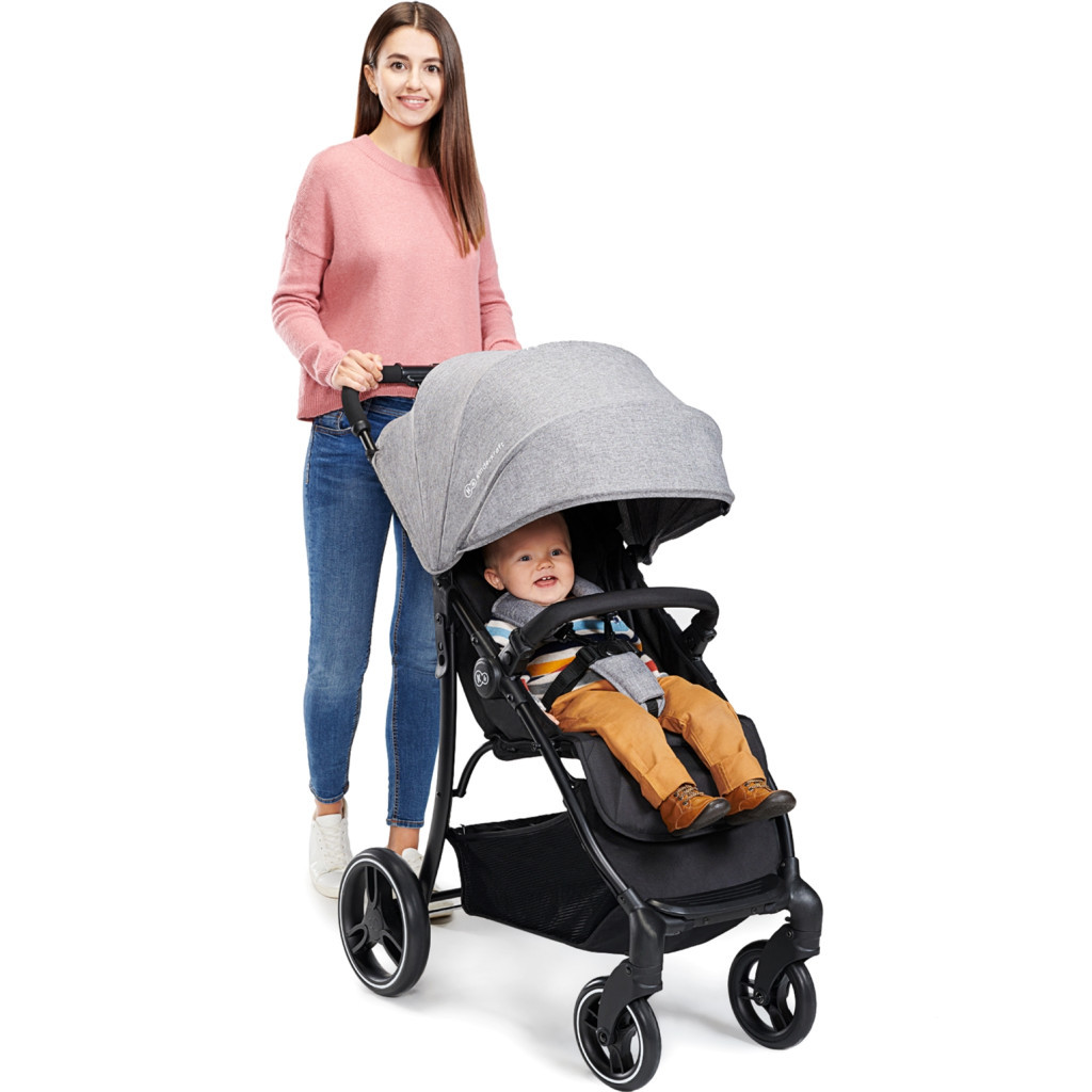 Коляска Kinderkraft Trig 2 Grey (KSTRIG02GRY0000) (5902533915552) - зображення 9