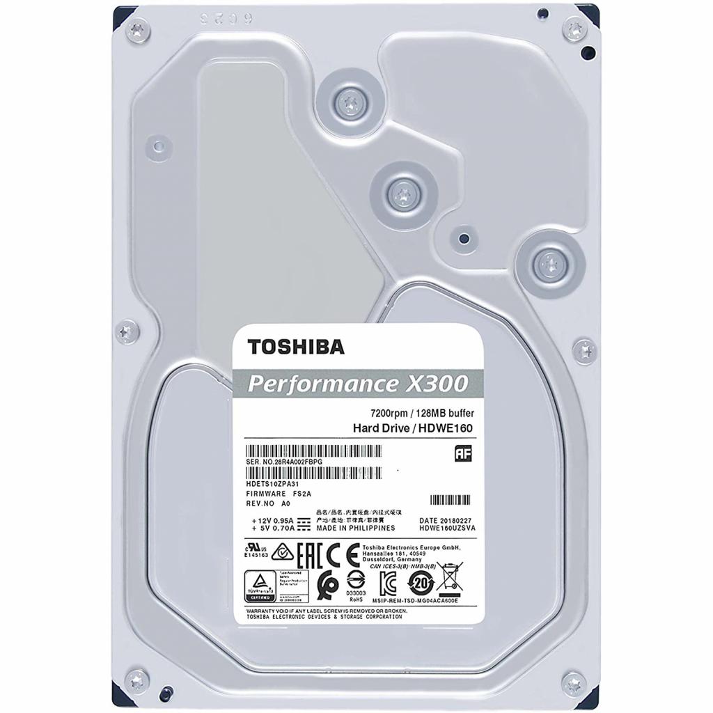 Жорсткий диск 3.5" 16TB Toshiba (HDWR31GUZSVA) - зображення 3