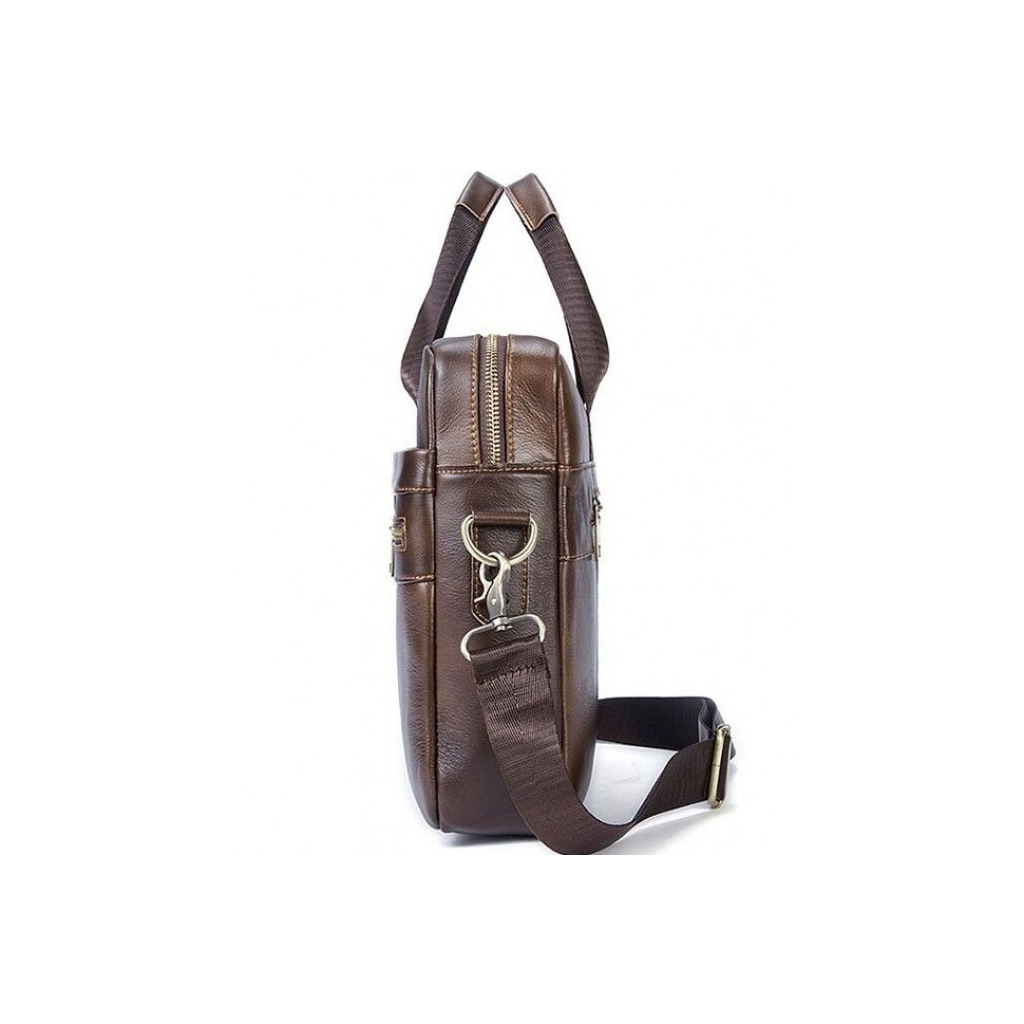 Сумка Vintage Шкіряна Коричнева (14626) - зображення 2
