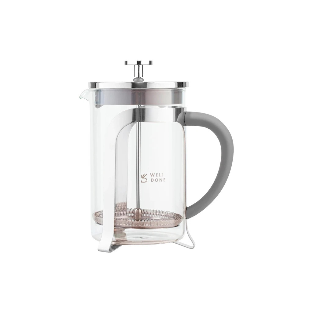 Френч-прес Well Done soft-touch ручка 600 мл (WD-8016B) - зображення 1