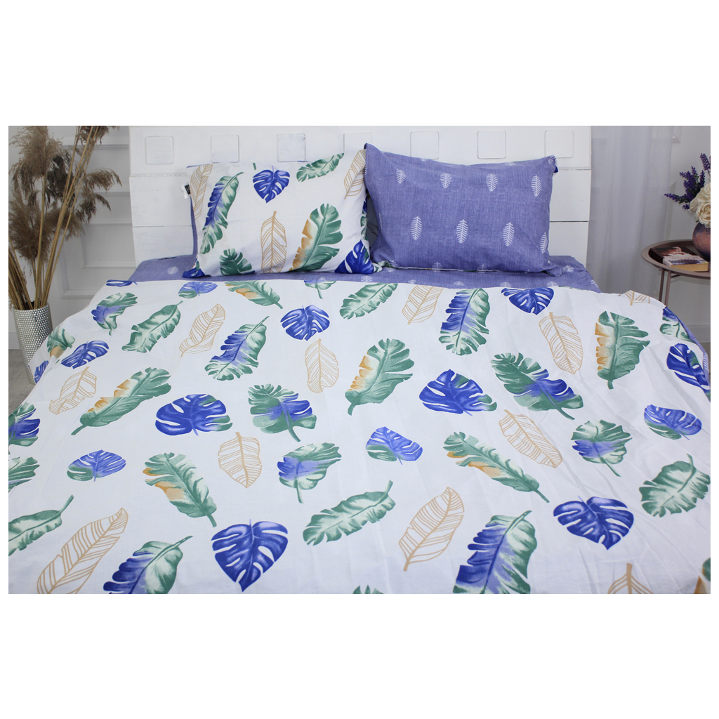 Постільна білизна MirSon Бязь Premium 17-0274 Seaweed двоспальна (2200002111935) - изображение 2