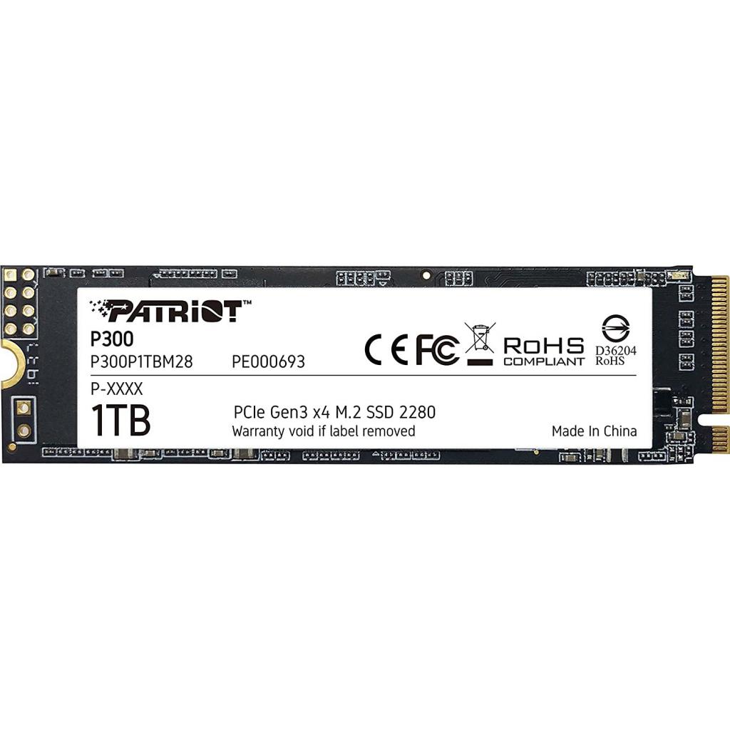 Накопичувач SSD M.2 2280 1TB Patriot (P300P1TBM28) - зображення 1