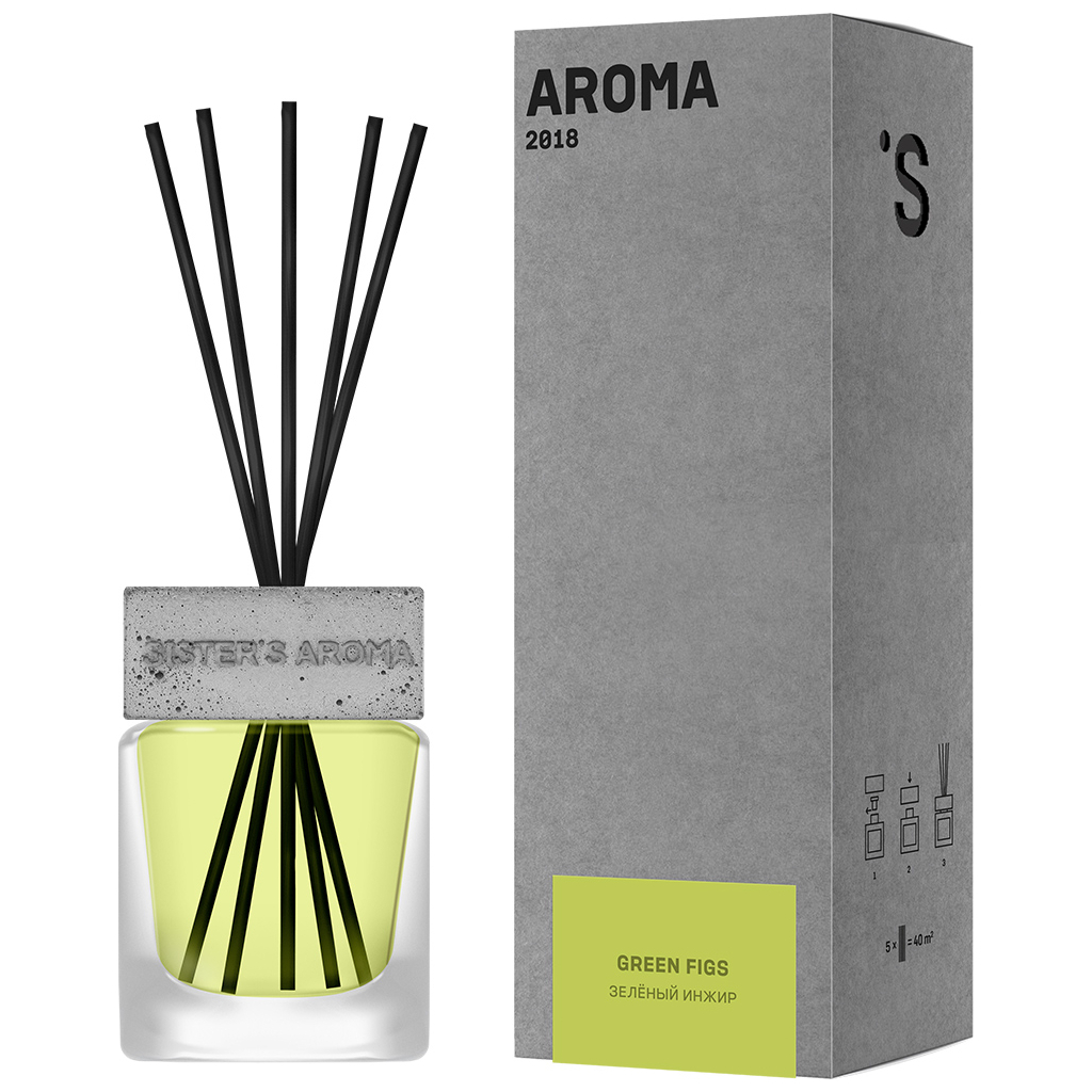 Аромадифузор Sister's Aroma Зелений інжир 110 мл (8681301036251) - зображення 1