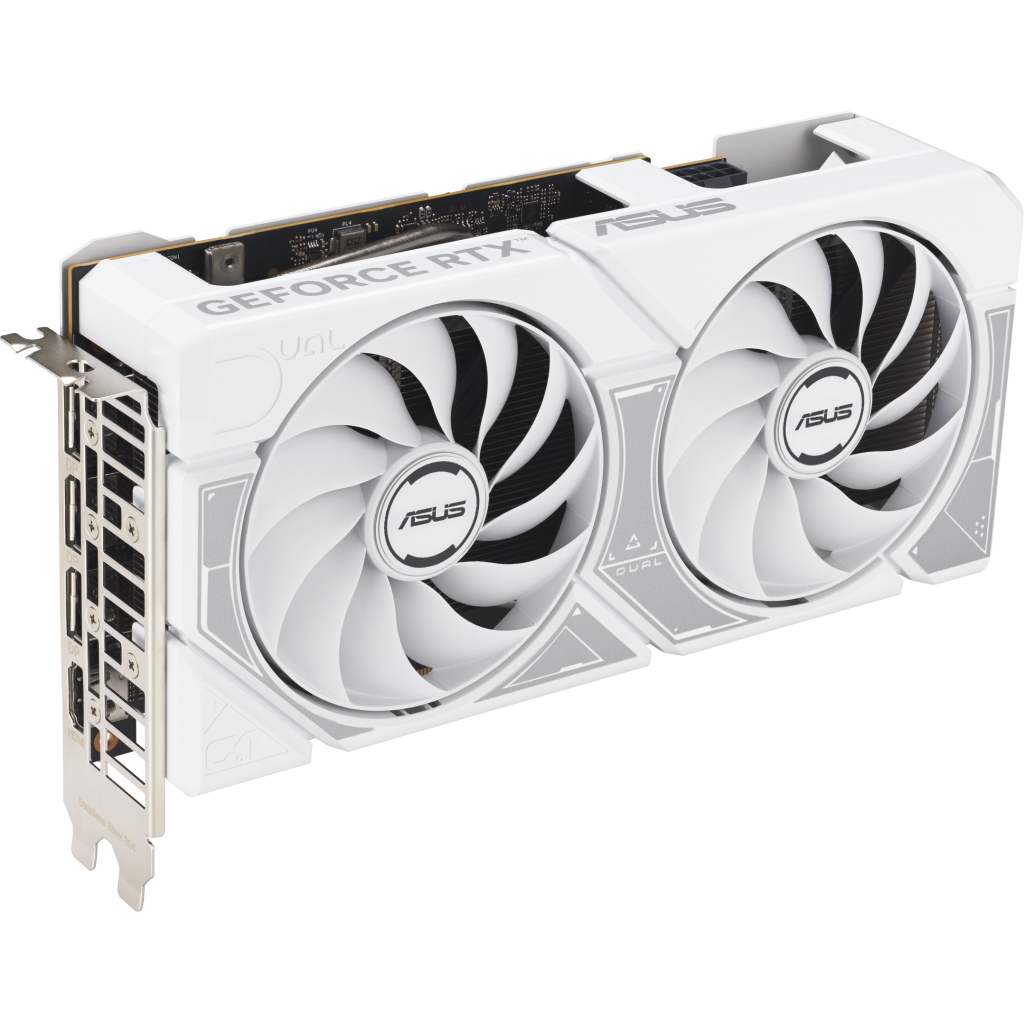 Відеокарта ASUS GeForce RTX5060 8Gb DUAL WHITE OC (DUAL-RTX5060-O8G-WHITE) - зображення 2