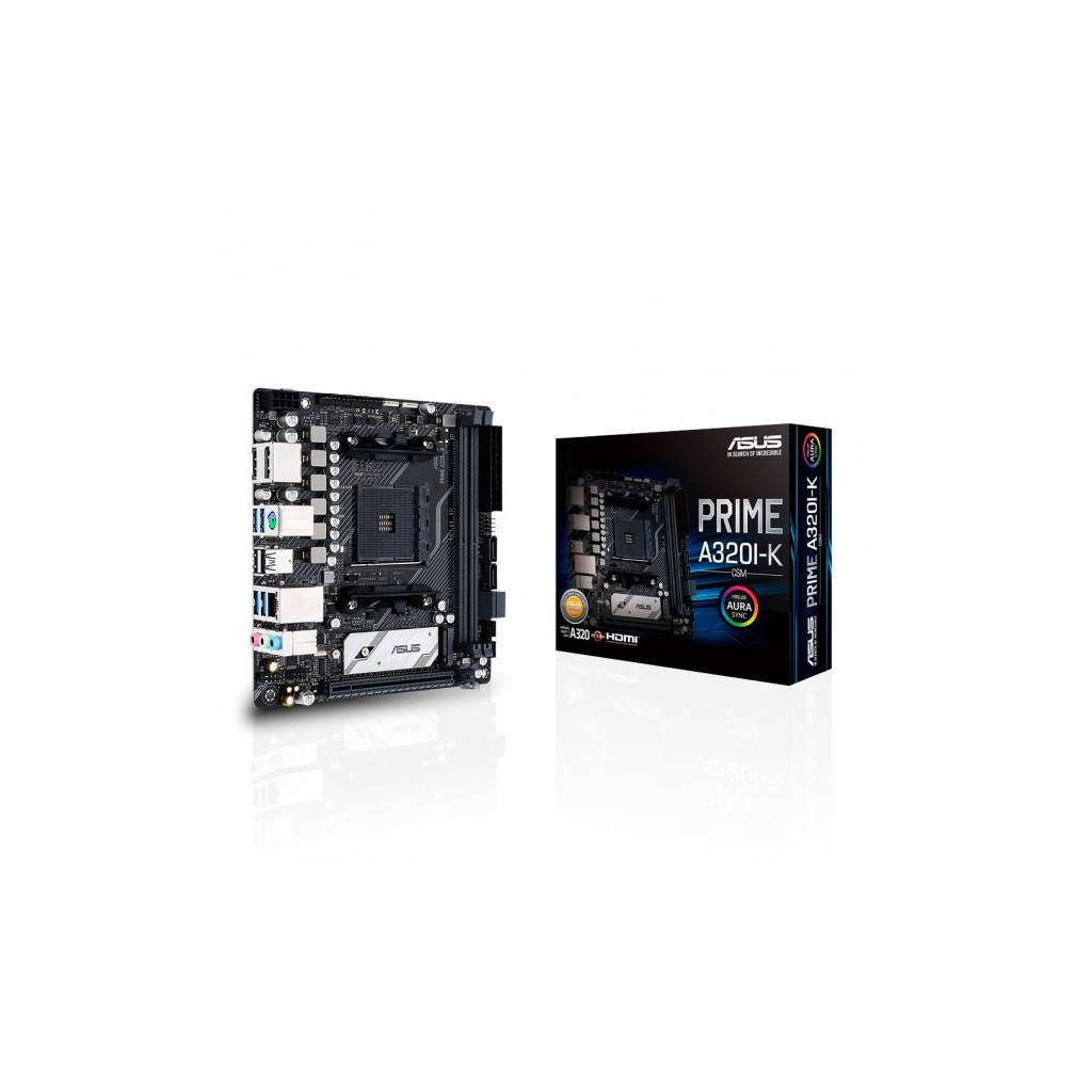 Материнська плата ASUS PRIME A320I-K/CSM - зображення 2